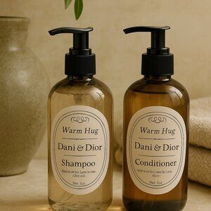 Warm Hug - Natural Shampoo & Conditioner Set 8oz